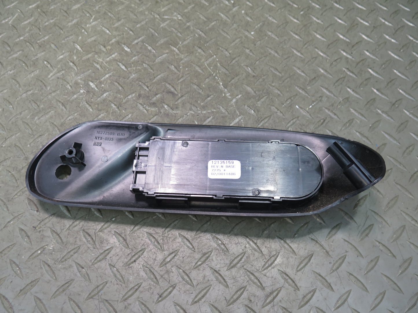 97-04 Chevrolet Corvette C5 Front Left Seat Control Switch w Trim & Handle OEM