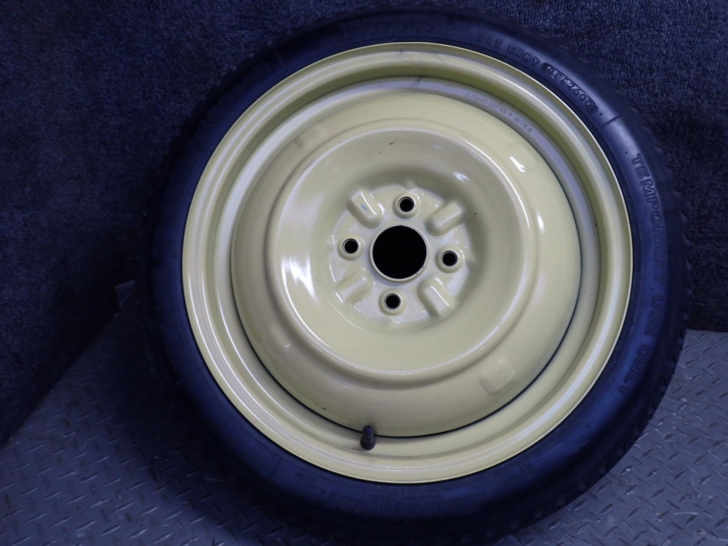 00-02 Toyota MR2 Spyder ZZW30L Spare Tire 16" R16 Wheel Donut 16x4 125/70 OEM