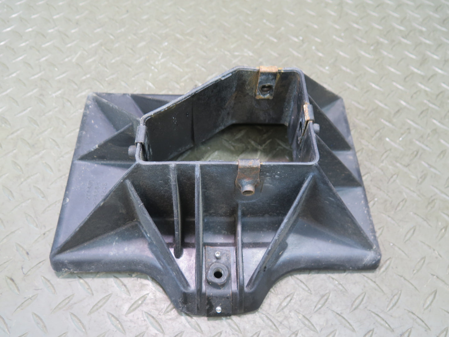 97-04 Chevrolet Corvette C5 Battery Tray Holder Bracket Set 10268430 OEM