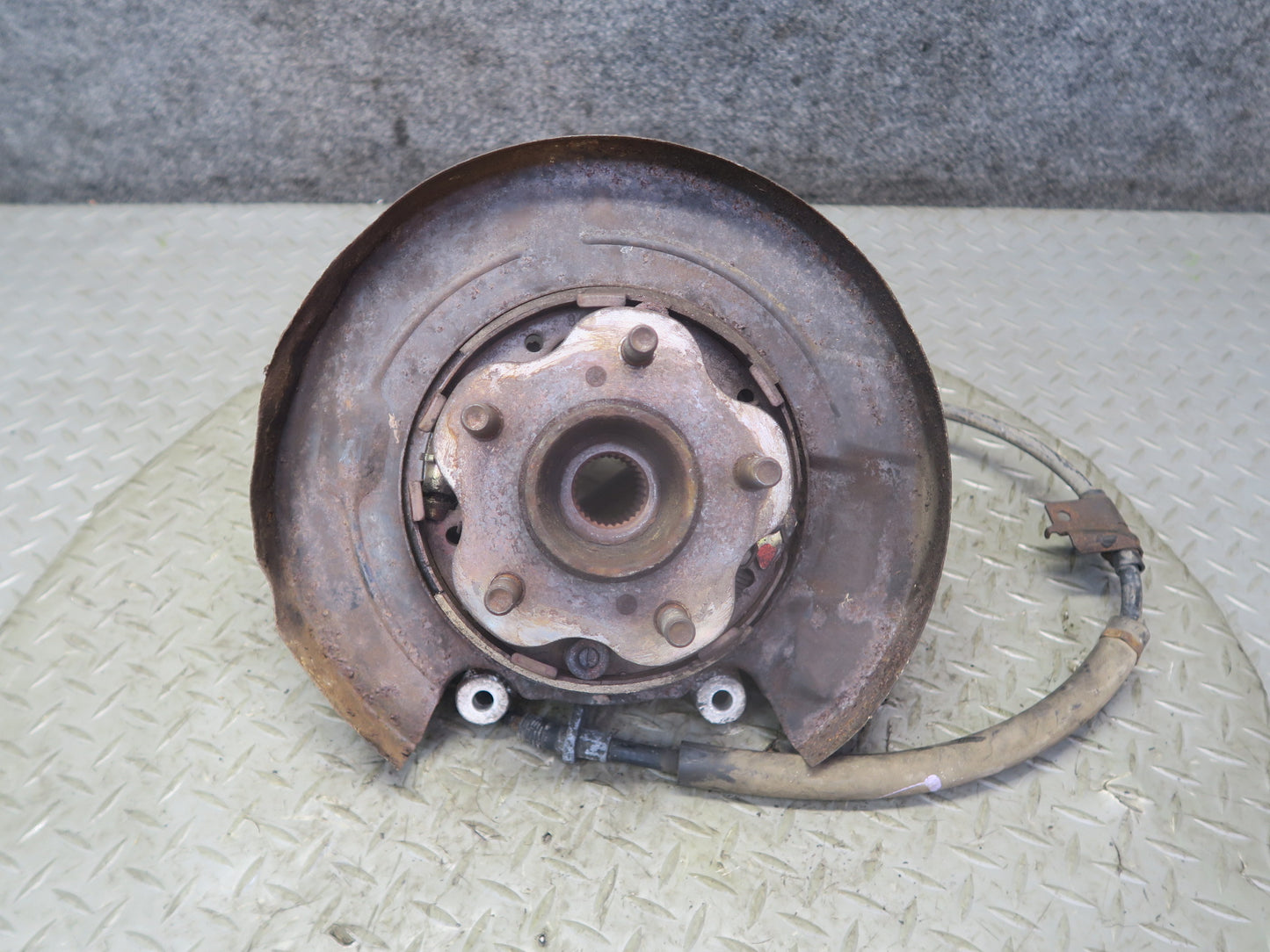 91-96 Nissan Z32 300ZX NA Rear Right Spindle Knuckle Wheel Hub Bearing OEM
