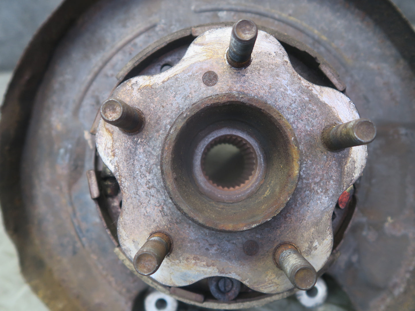 91-96 Nissan Z32 300ZX NA Rear Right Spindle Knuckle Wheel Hub Bearing OEM