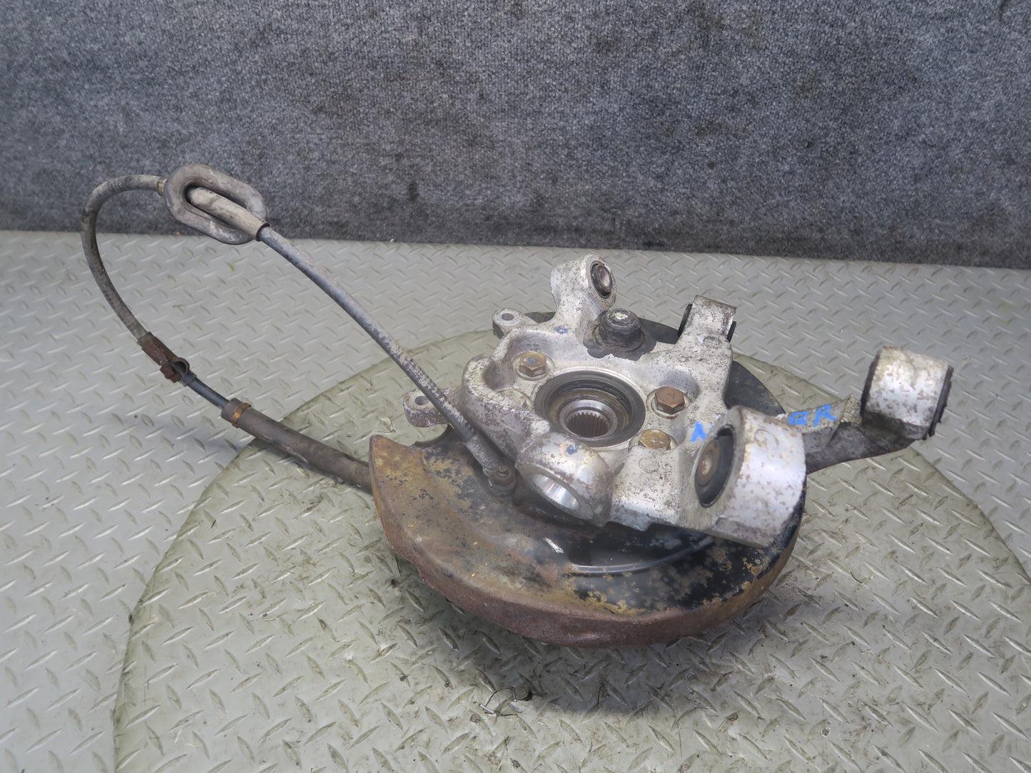 91-96 Nissan Z32 300ZX NA Rear Right Spindle Knuckle Wheel Hub Bearing OEM