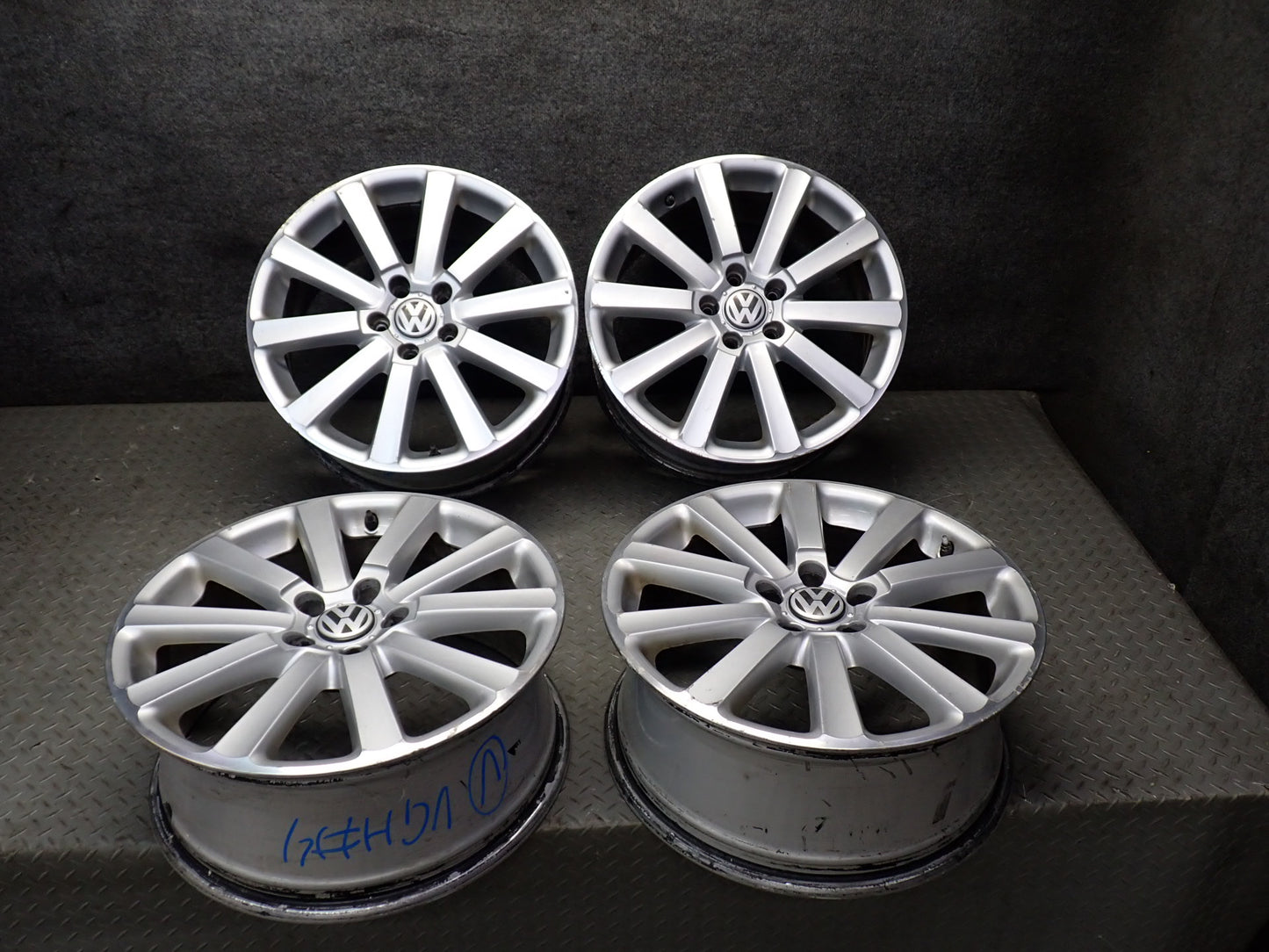2008 VW Golf MK5 R32 Set of 4 Alloy R18" Wheel Rim 18x7.5 ET51 1K0601025 OEM