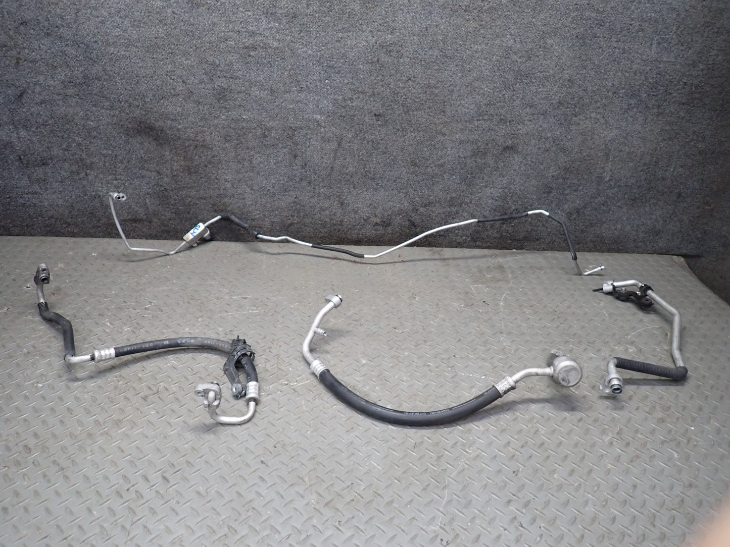 02-10 Lexus UZZ40L SC430 Set of 4 A/C Air Condition Hose Pipe Line OEM