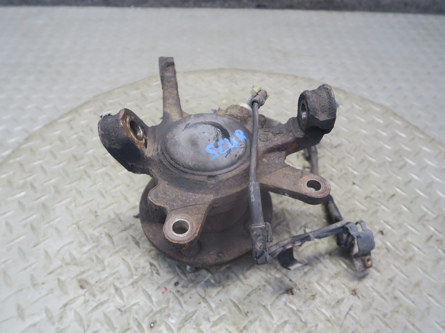 92-00 Lexus UZZ30 SC400 SC300 RWD Front Right Spindle Knuckle Wheel Hub 115K OEM