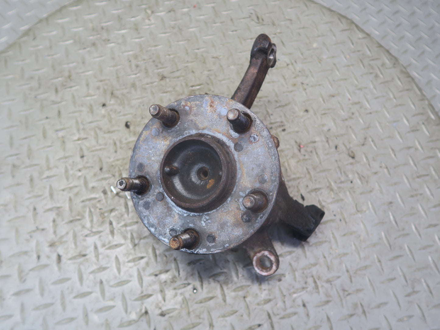 92-00 Lexus UZZ30L SC400 SC300 RWD Front Left Spindle Knuckle Wheel Hub 115K OEM