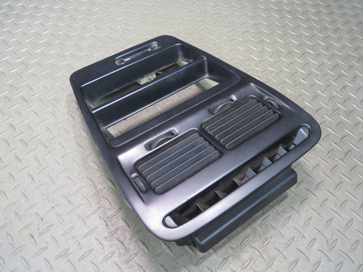 1993 Nissan Z32 300ZX Dash Center Radio Trim Panel w Air Vent & Clock OEM