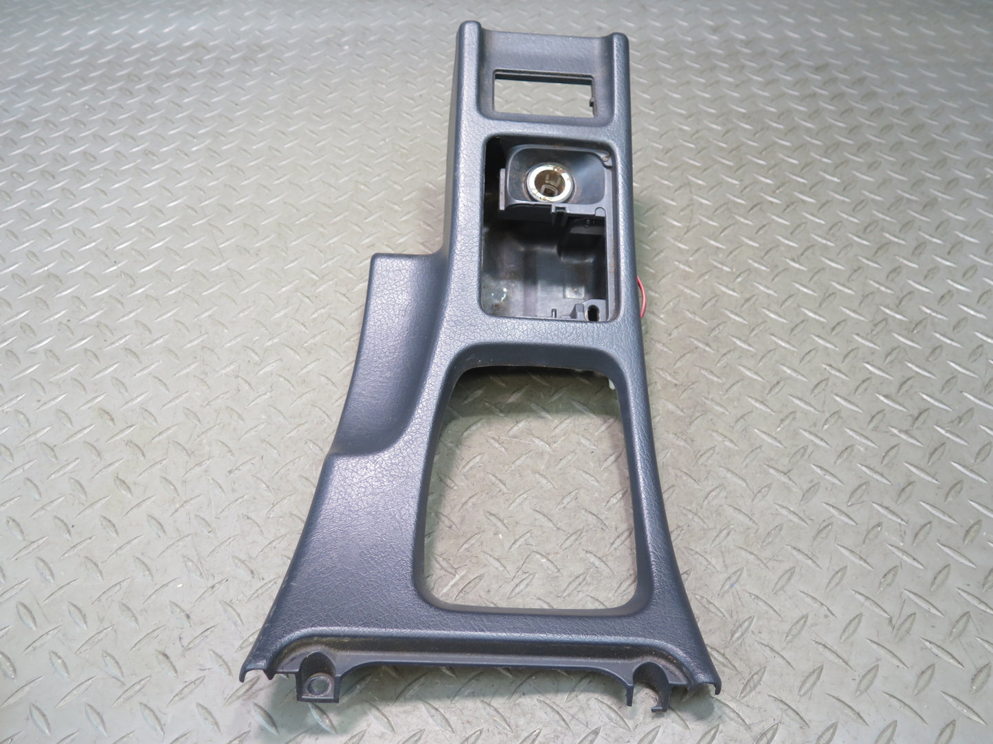 90-96 Nissan Z32 300ZX 2+0 Front Center Console Shifter Trim Bezel Panel OEM