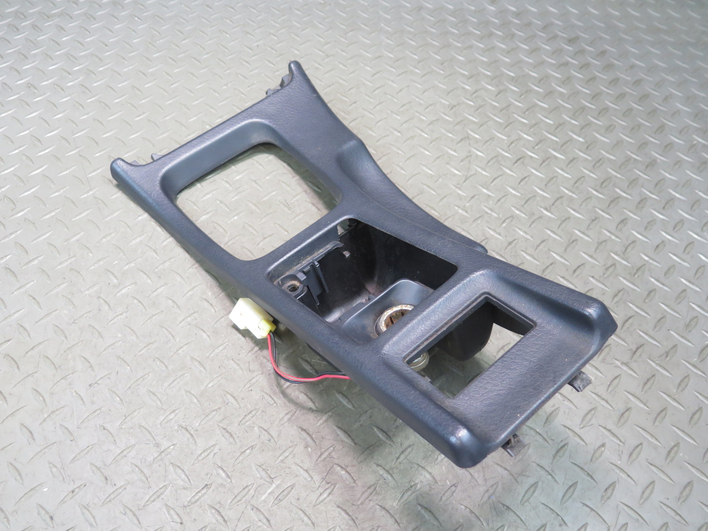 90-96 Nissan Z32 300ZX 2+0 Front Center Console Shifter Trim Bezel Panel OEM