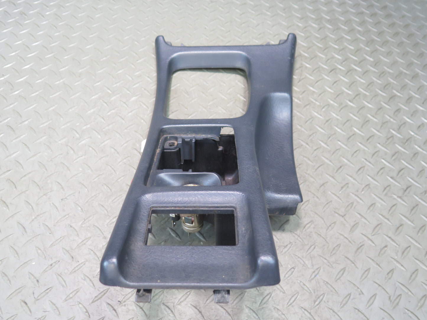 90-96 Nissan Z32 300ZX 2+0 Front Center Console Shifter Trim Bezel Panel OEM