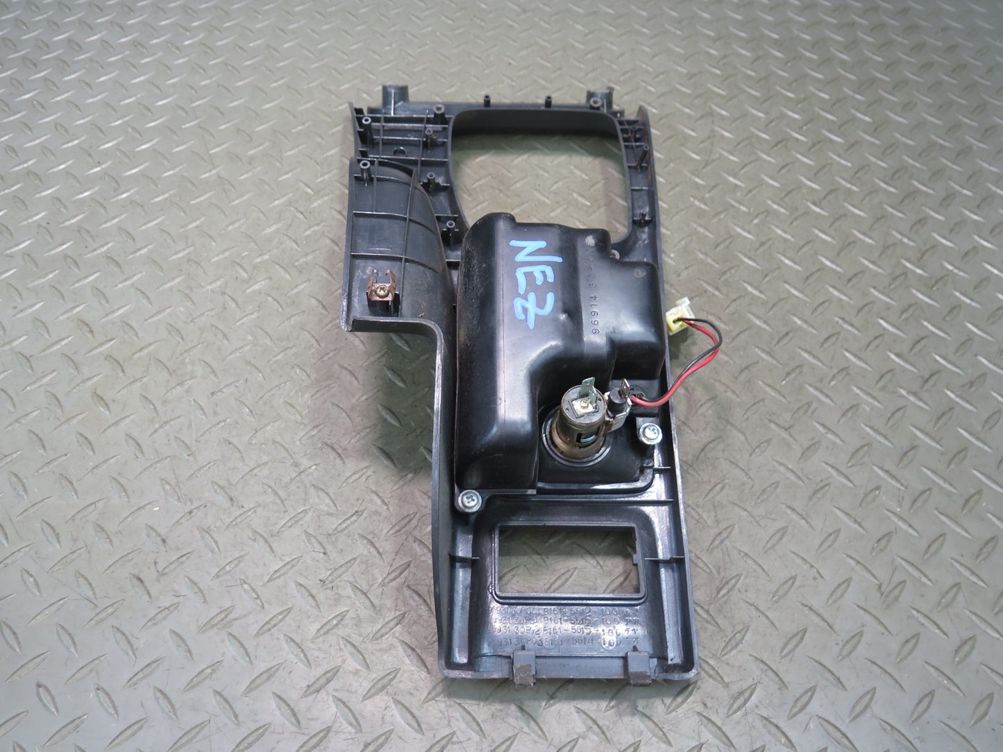 90-96 Nissan Z32 300ZX 2+0 Front Center Console Shifter Trim Bezel Panel OEM