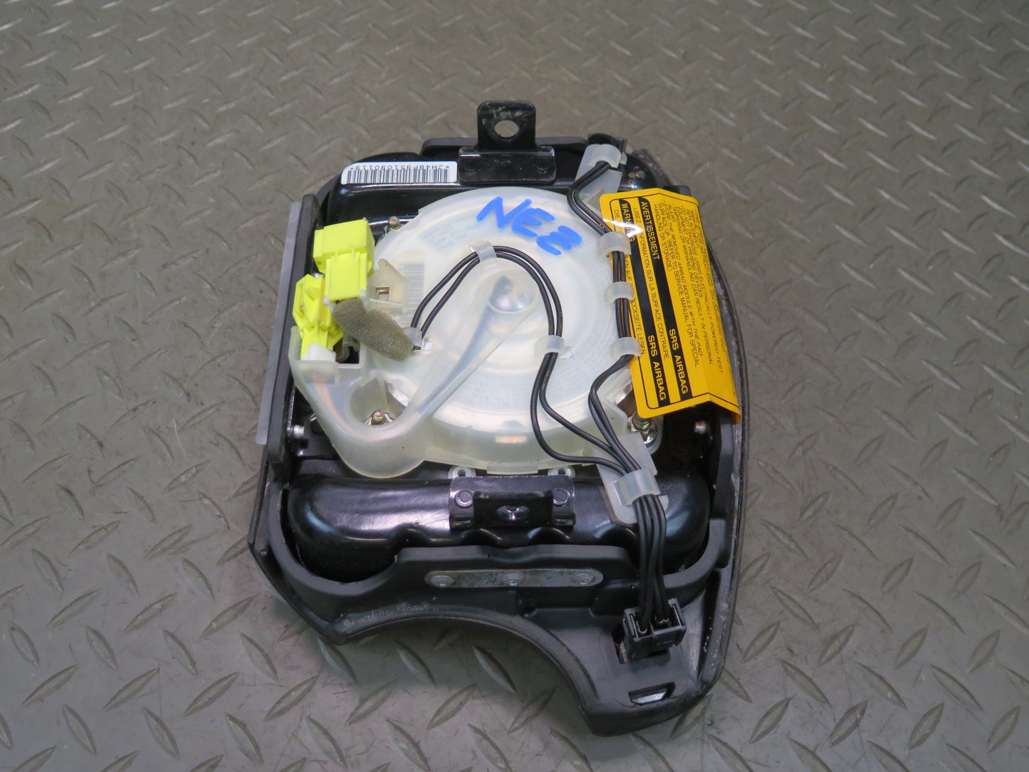 90-96 NISSAN 300ZX Z32 FRONT LEFT DRIVER SIDE STEERING WHEEL SRS AIRBAG OEM