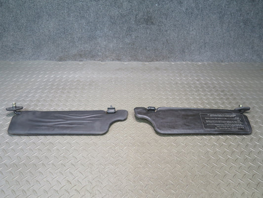 1993 Nissan Z32 300ZX Convertible Set of 2 Front Left & Right Sun Visor OEM