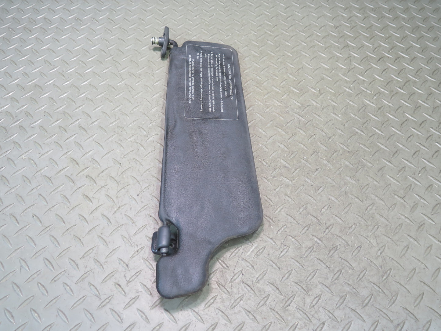 1993 Nissan Z32 300ZX Convertible Set of 2 Front Left & Right Sun Visor OEM