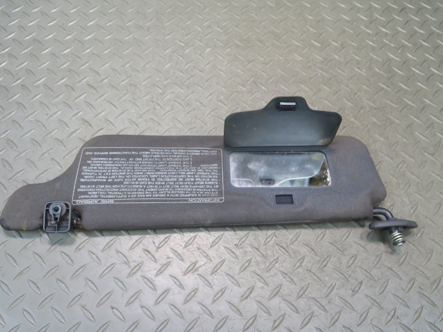 1993 Nissan Z32 300ZX Convertible Set of 2 Front Left & Right Sun Visor OEM