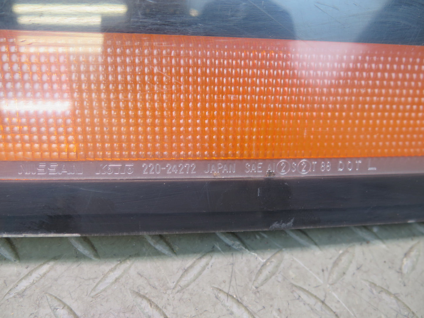 90-94 Nissan Z32 300ZX Set of 3 Rear Left Center Right Tail Light Lamp OEM