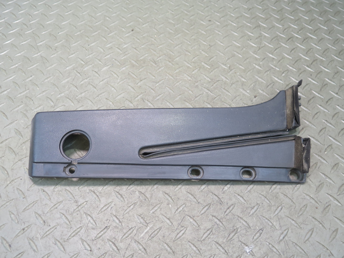 90-93 Nissan Z32 300ZX 2+0 Set of 2 Interior B Pillar Seat Belt Trim Panel OEM