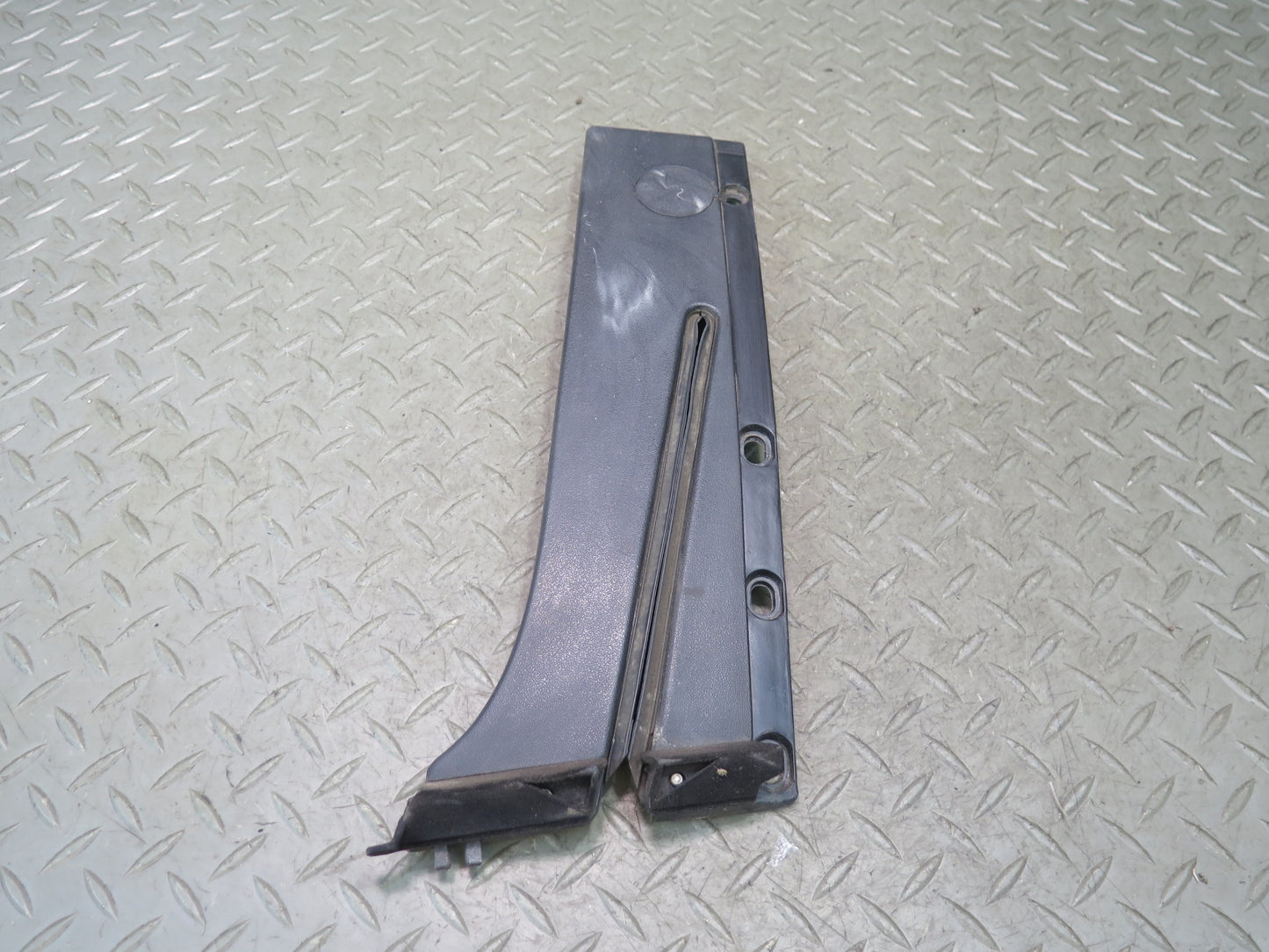 90-93 Nissan Z32 300ZX 2+0 Set of 2 Interior B Pillar Seat Belt Trim Panel OEM