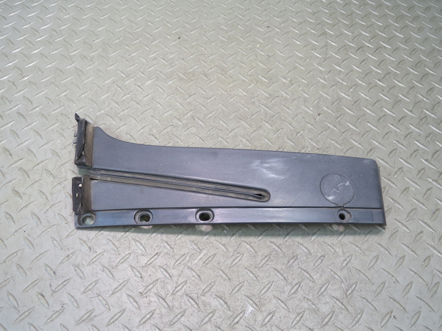 90-93 Nissan Z32 300ZX 2+0 Set of 2 Interior B Pillar Seat Belt Trim Panel OEM