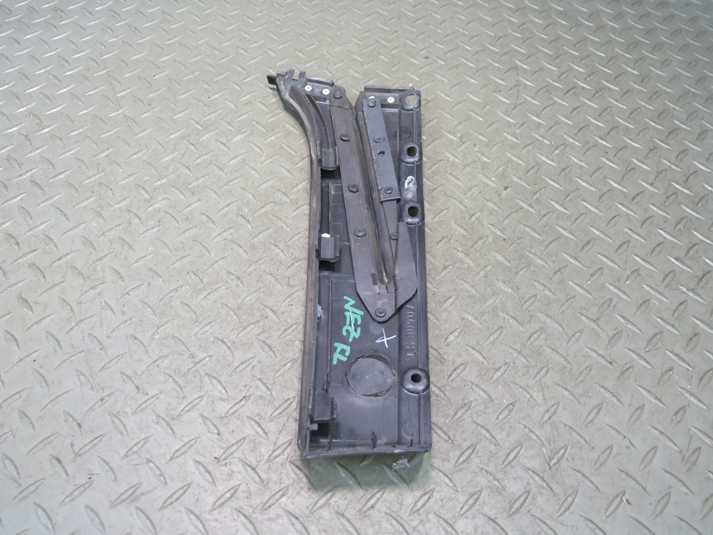 90-93 Nissan Z32 300ZX 2+0 Set of 2 Interior B Pillar Seat Belt Trim Panel OEM