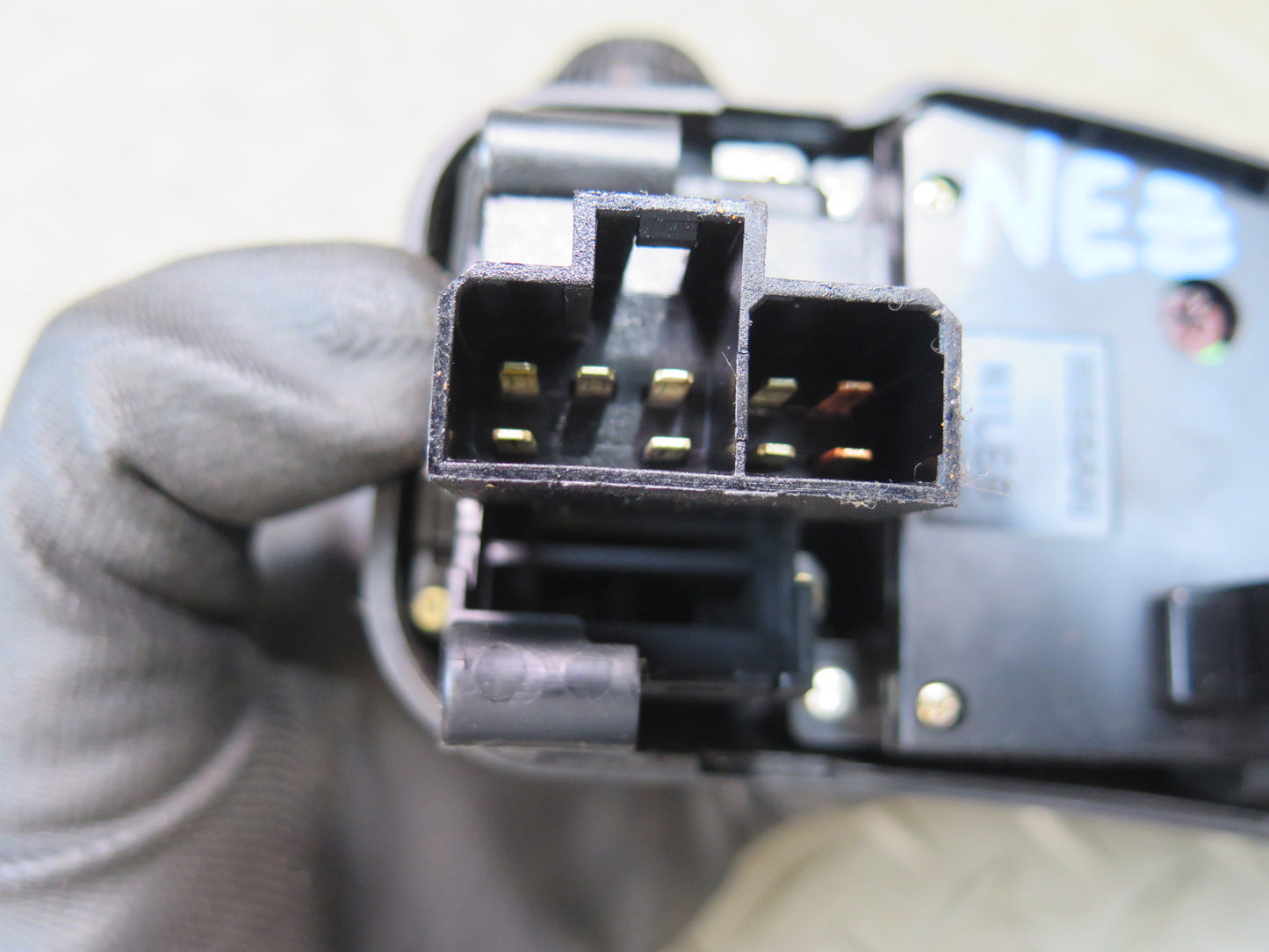 93-96 Nissan 300ZX Z32 Convertible Manual Climate Control Switch Panel OEM