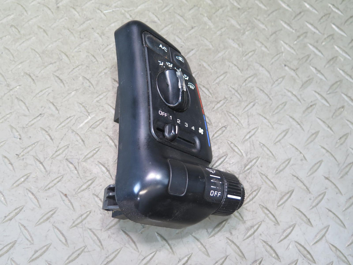 93-96 Nissan 300ZX Z32 Convertible Manual Climate Control Switch Panel OEM