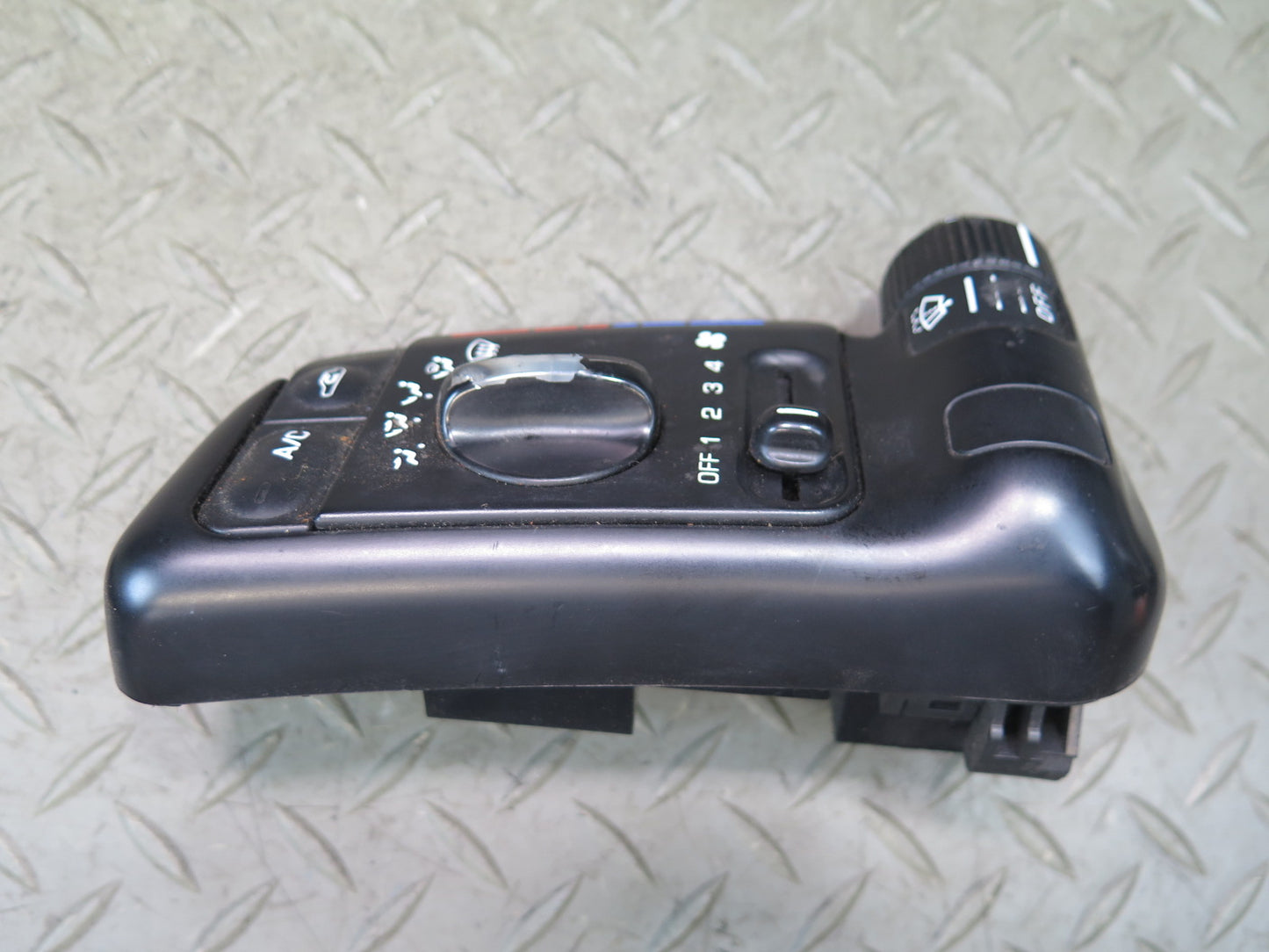 93-96 Nissan 300ZX Z32 Convertible Manual Climate Control Switch Panel OEM