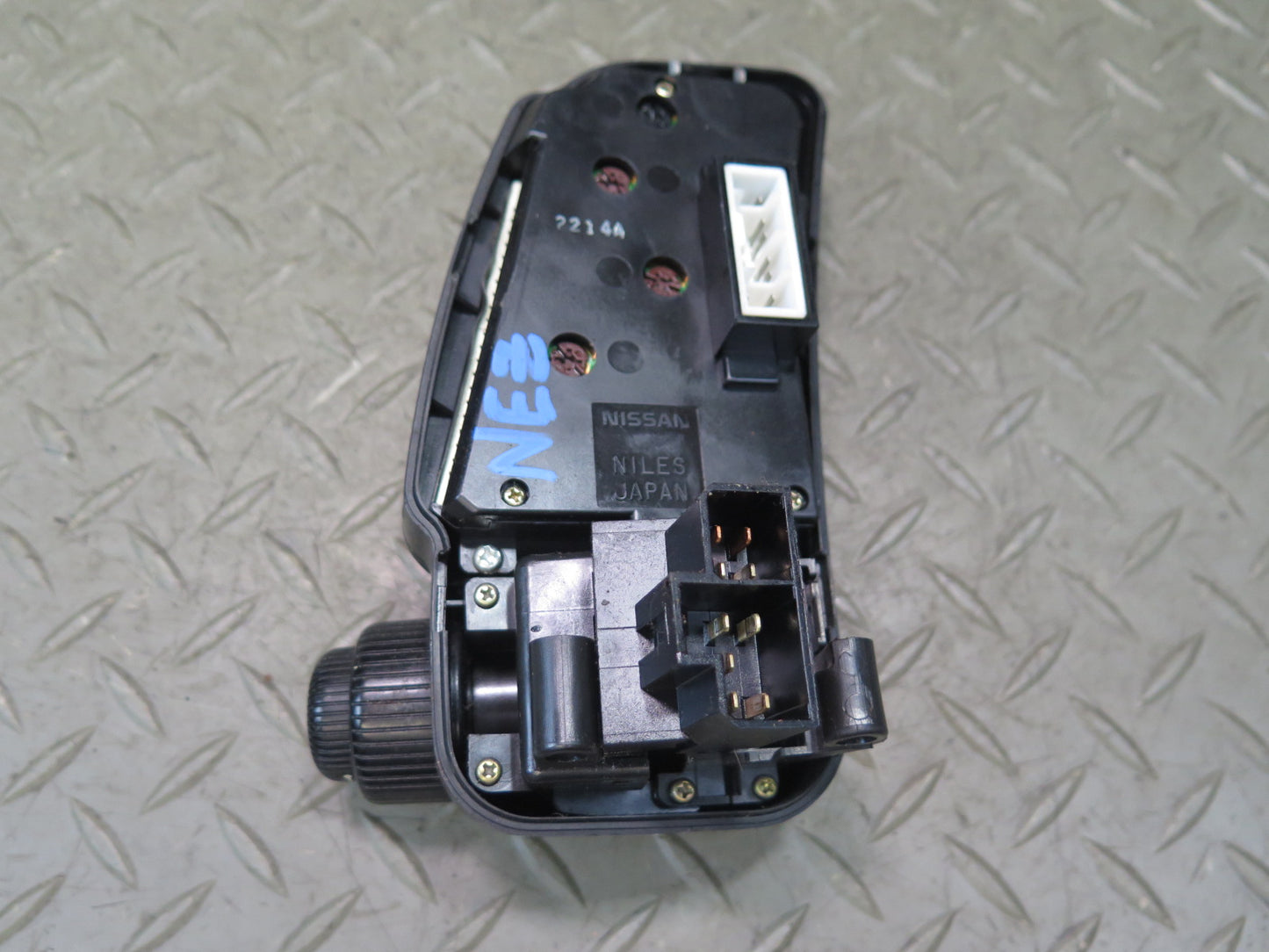 93-96 Nissan 300ZX Z32 Convertible Manual Climate Control Switch Panel OEM