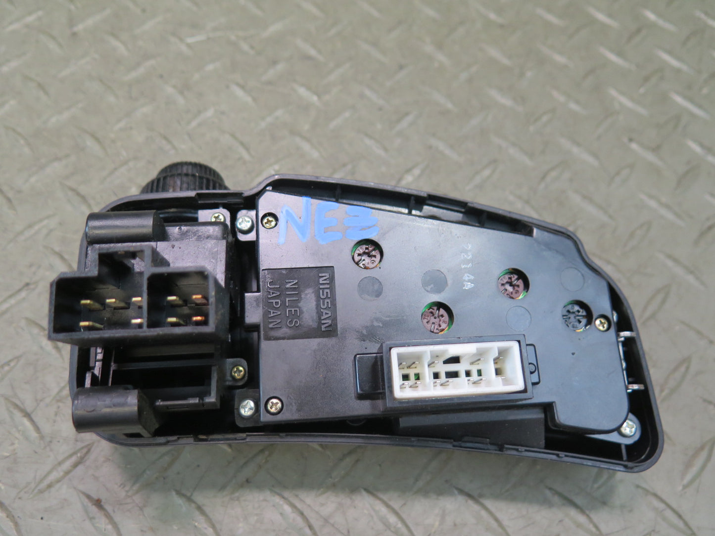 93-96 Nissan 300ZX Z32 Convertible Manual Climate Control Switch Panel OEM