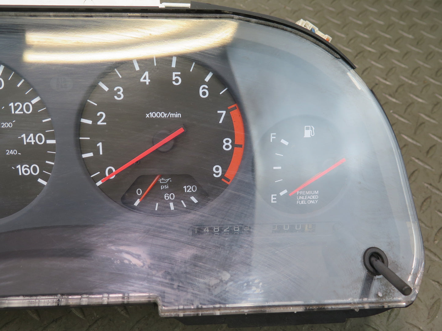 1993 Nissan Z32 300ZX NA MT Instrument Cluster Gauge Speedometer 24810-46P05 OEM