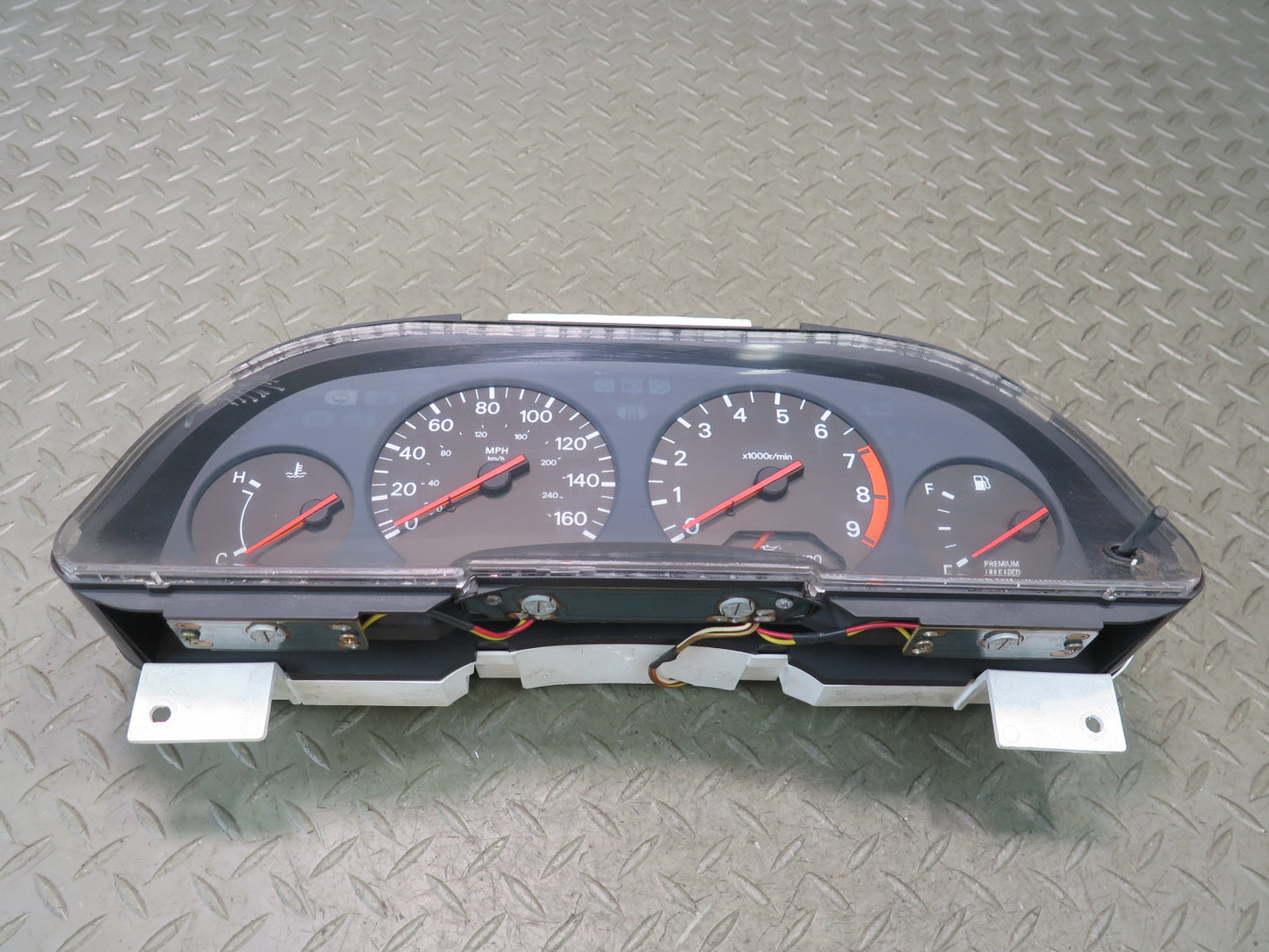 1993 Nissan Z32 300ZX NA MT Instrument Cluster Gauge Speedometer 24810-46P05 OEM