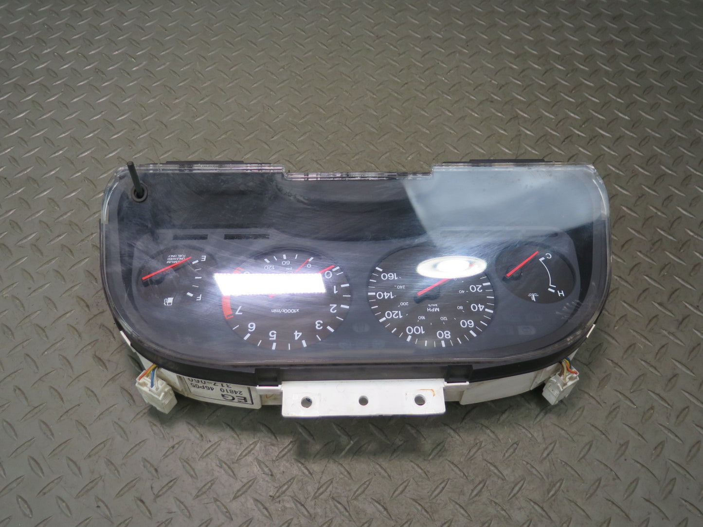 1993 Nissan Z32 300ZX NA MT Instrument Cluster Gauge Speedometer 24810-46P05 OEM