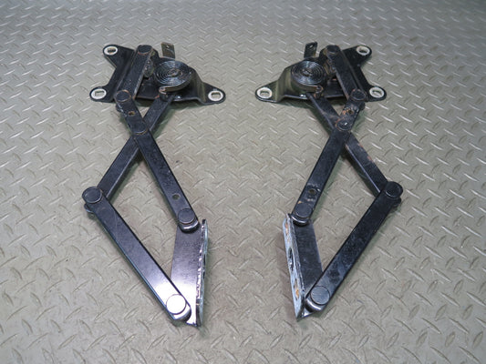 93-96 Nissan Z32 300ZX Convertible Set of 2 Rear Left Right Trunk Lid Hinge OEM