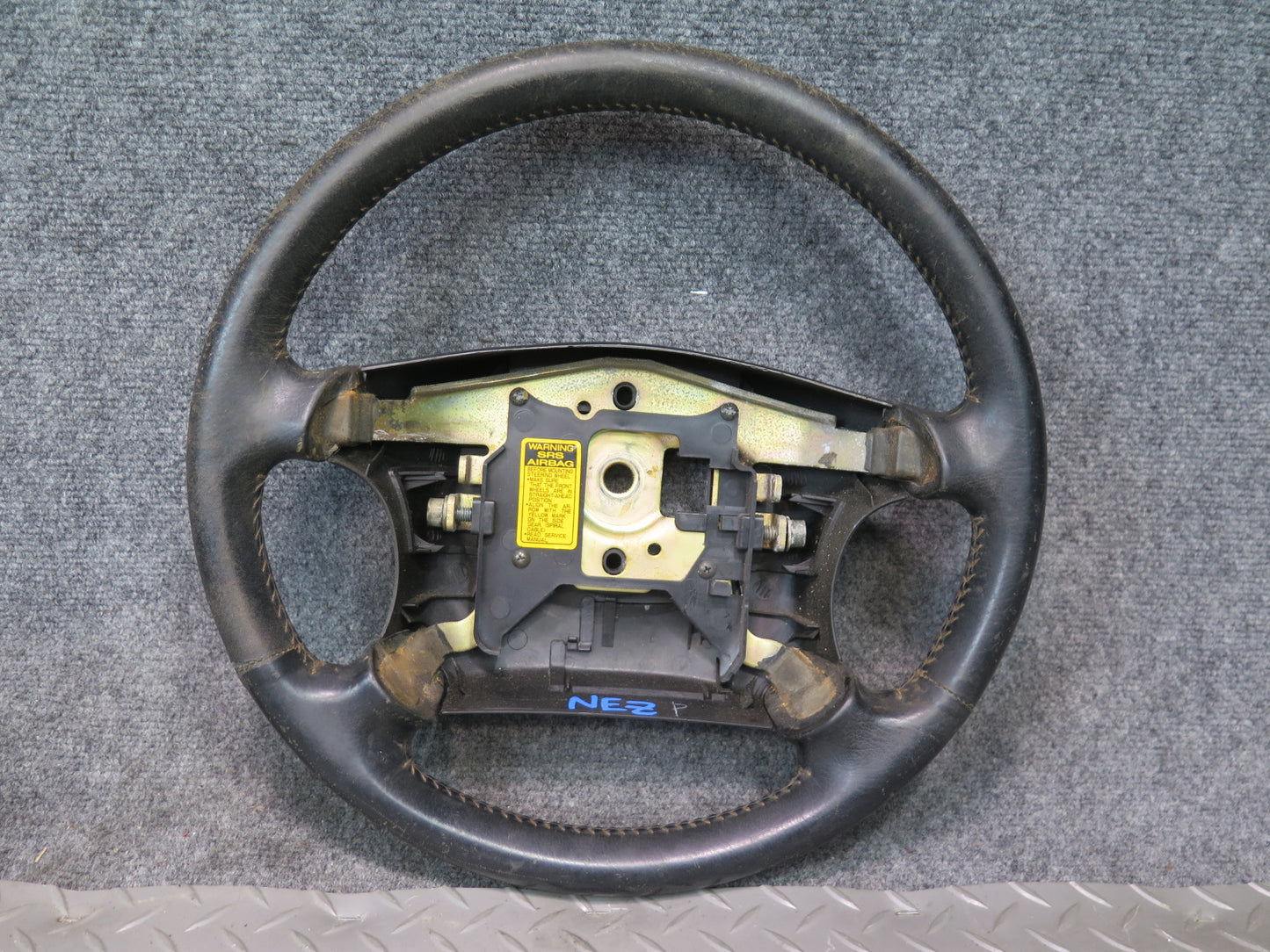 90-96 Nissan Z32 300ZX Leather Steering Black OEM