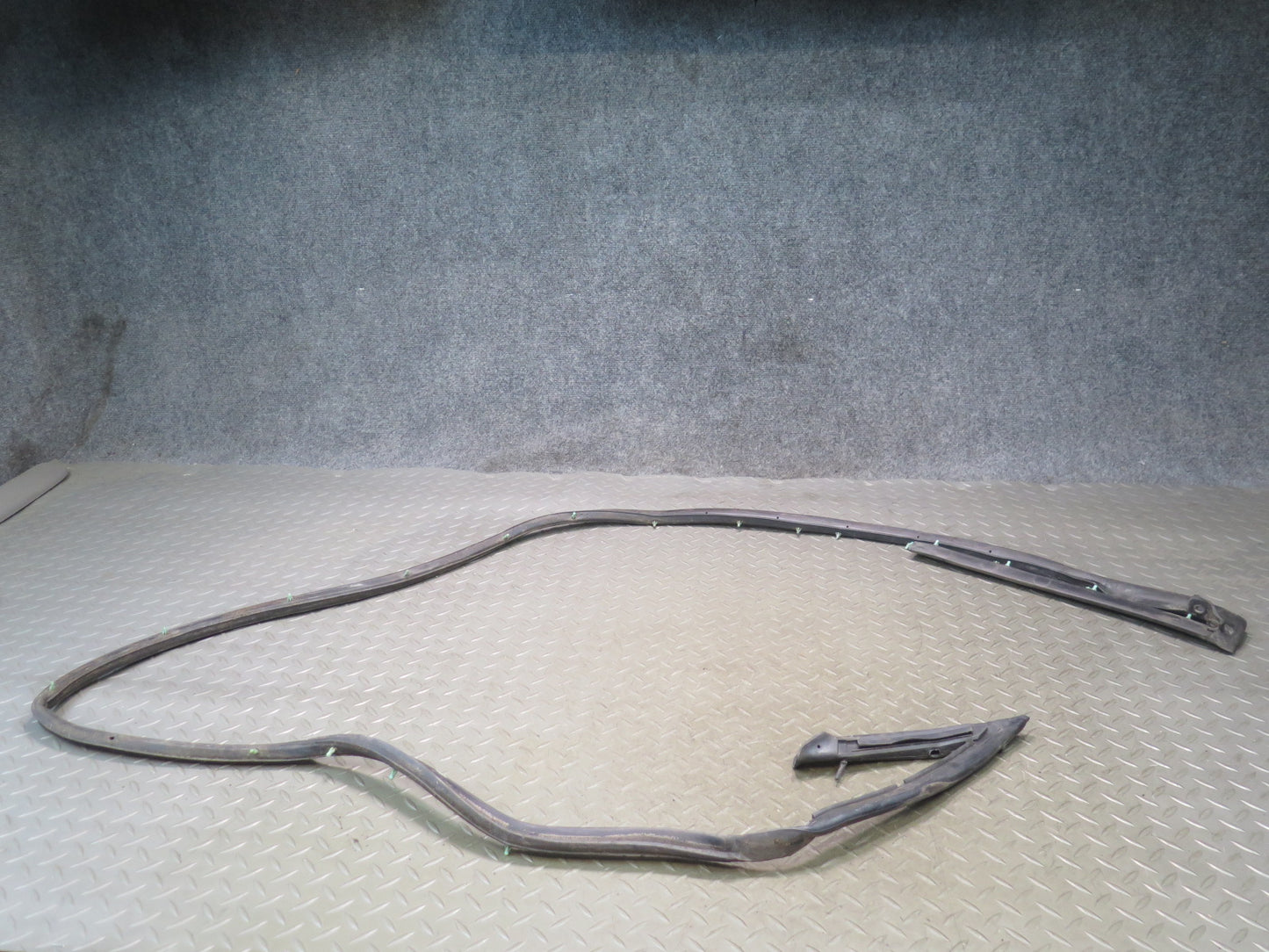 90-96 Nissan Z32 300ZX Left Door Weatherstrip Rubber Seal Gasket OEM