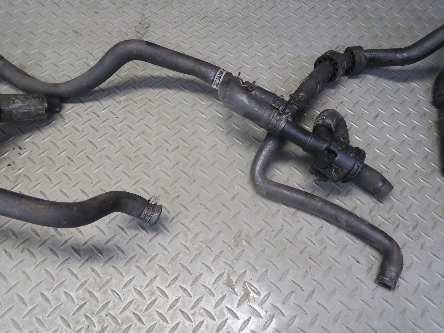 02-03 VW Eurovan T4 2.8L AXK Engine Radiator Coolant Hose Pipe Line Set OEM