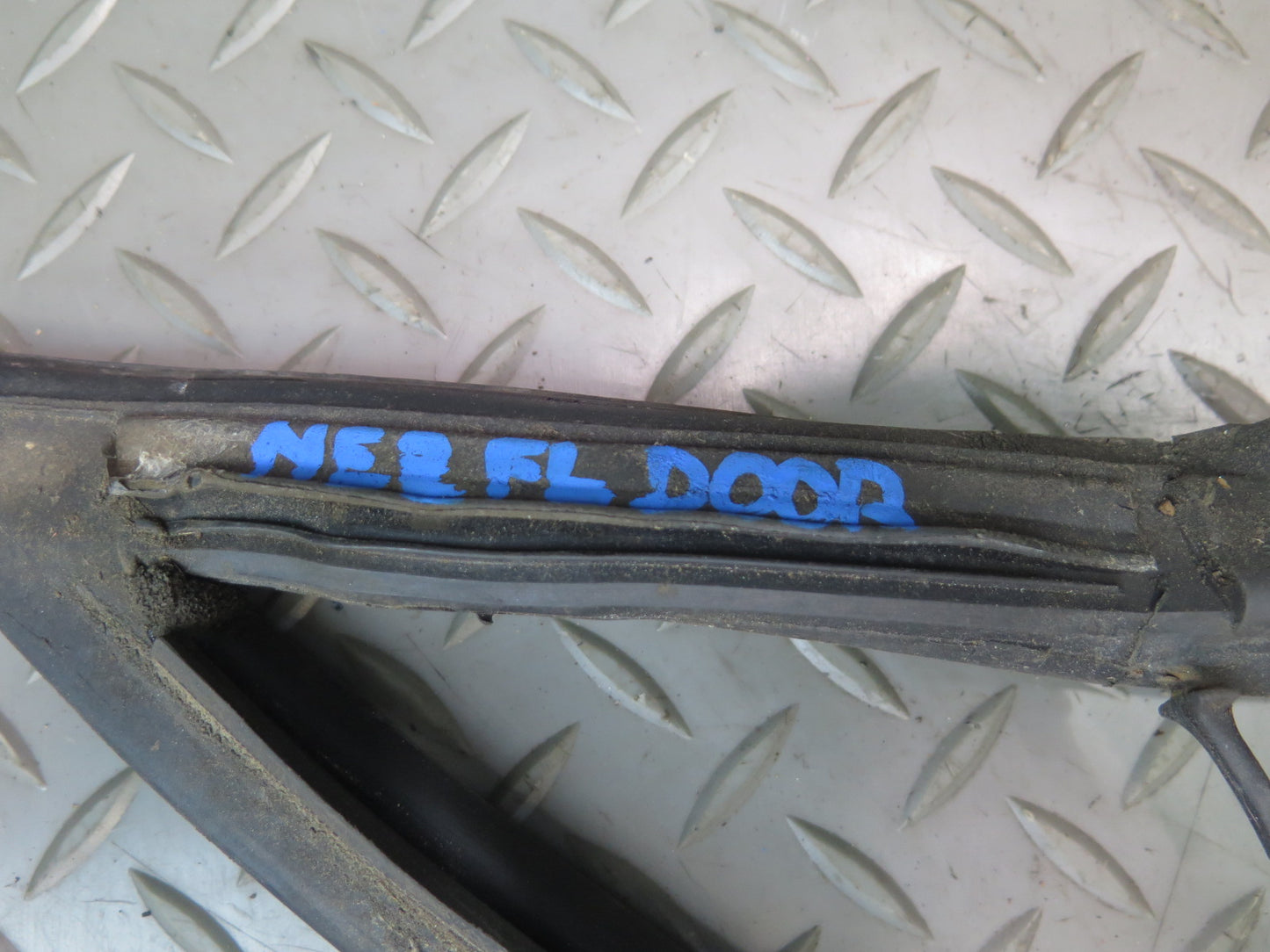 90-96 Nissan Z32 300ZX Left Door Weatherstrip Rubber Seal Gasket OEM