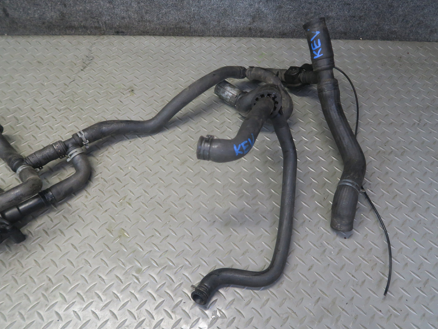 02-03 VW Eurovan T4 2.8L AXK Engine Radiator Coolant Hose Pipe Line Set OEM