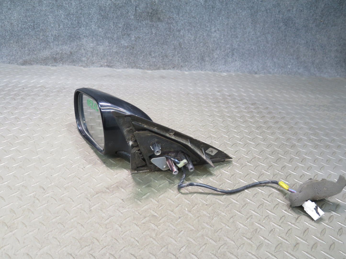 90-96 Nissan Z32 300ZX Left Door Heated Side View Power Mirror Black OEM