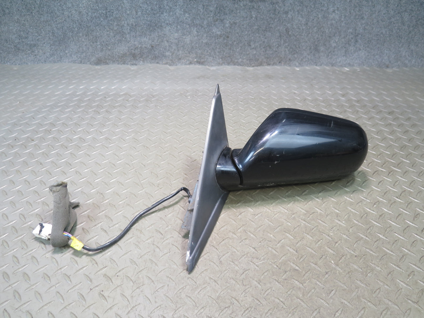 90-96 Nissan Z32 300ZX Left Door Heated Side View Power Mirror Black OEM