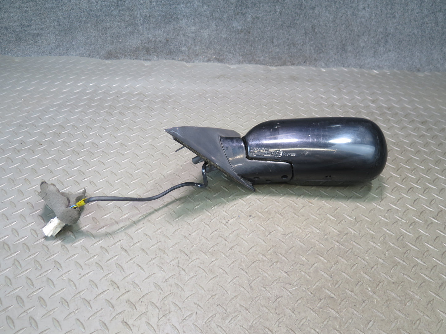 90-96 Nissan Z32 300ZX Left Door Heated Side View Power Mirror Black OEM