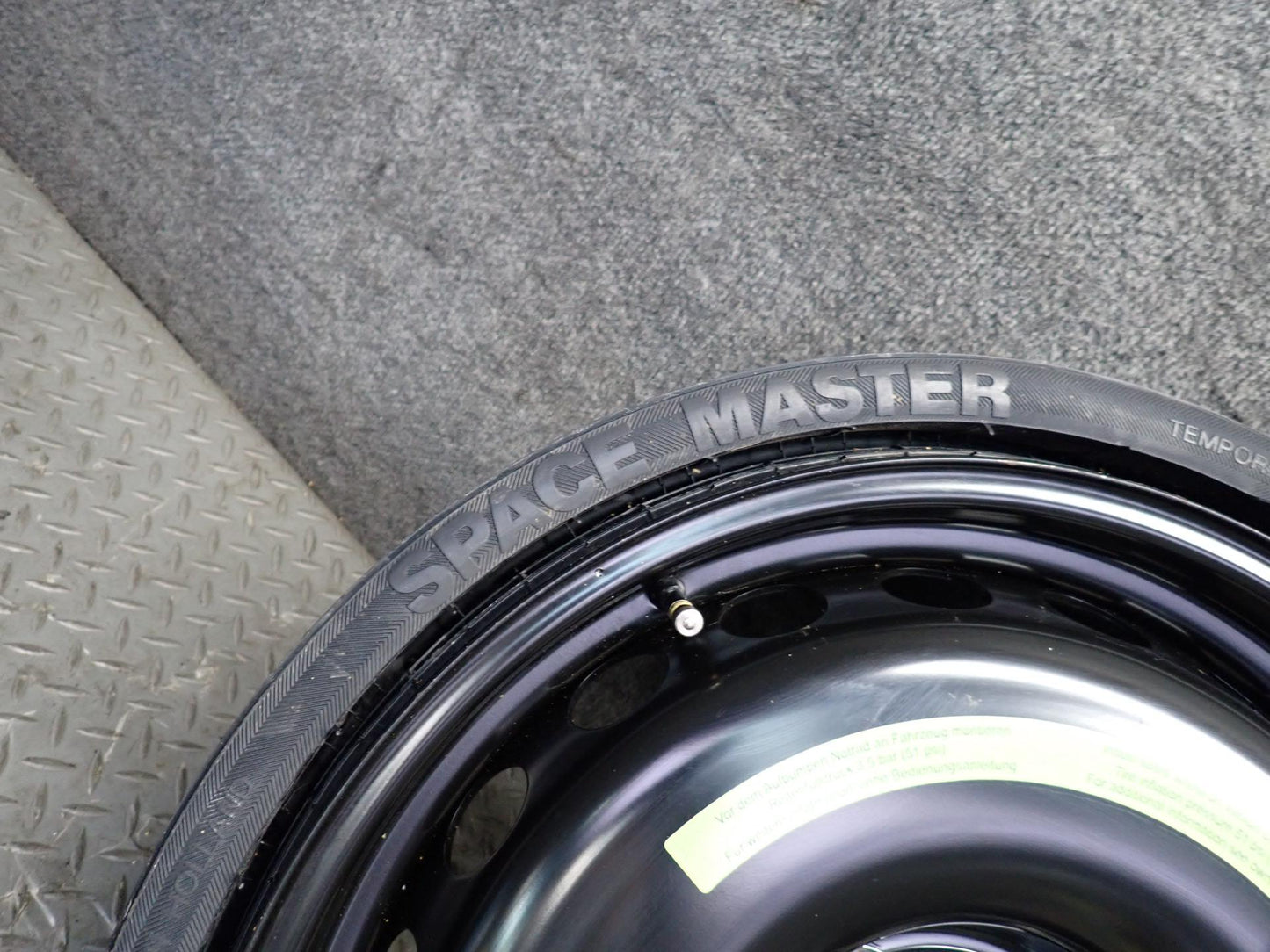 2012-2020 Mercedes R172 Rear Spare R17" Wheel Tire 17x4.5J ET12 145/70