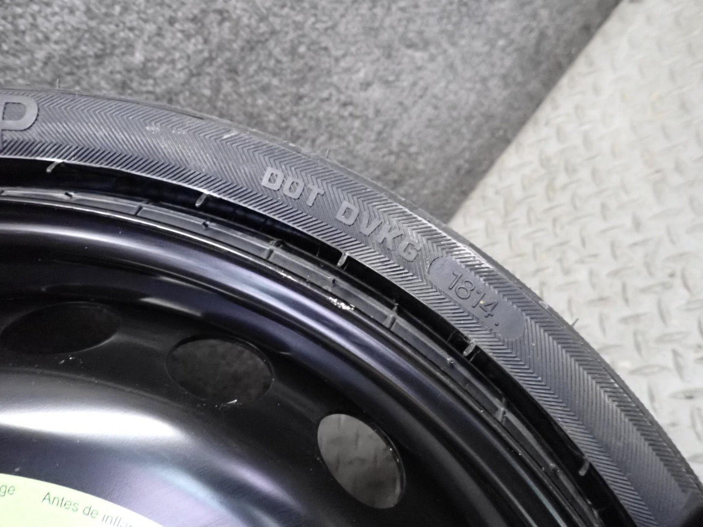 2012-2020 Mercedes R172 Rear Spare R17" Wheel Tire 17x4.5J ET12 145/70