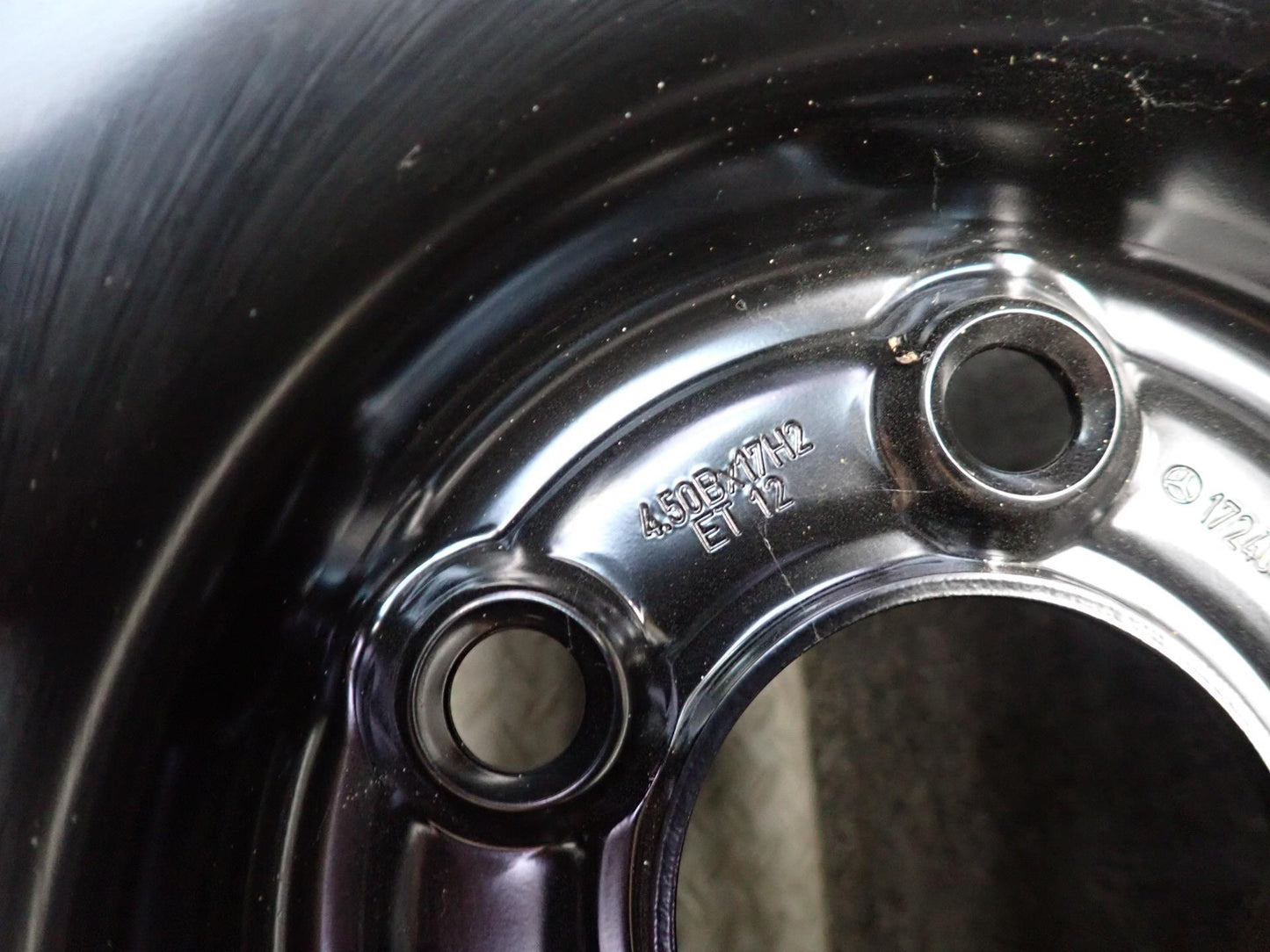 2012-2020 Mercedes R172 Rear Spare R17" Wheel Tire 17x4.5J ET12 145/70