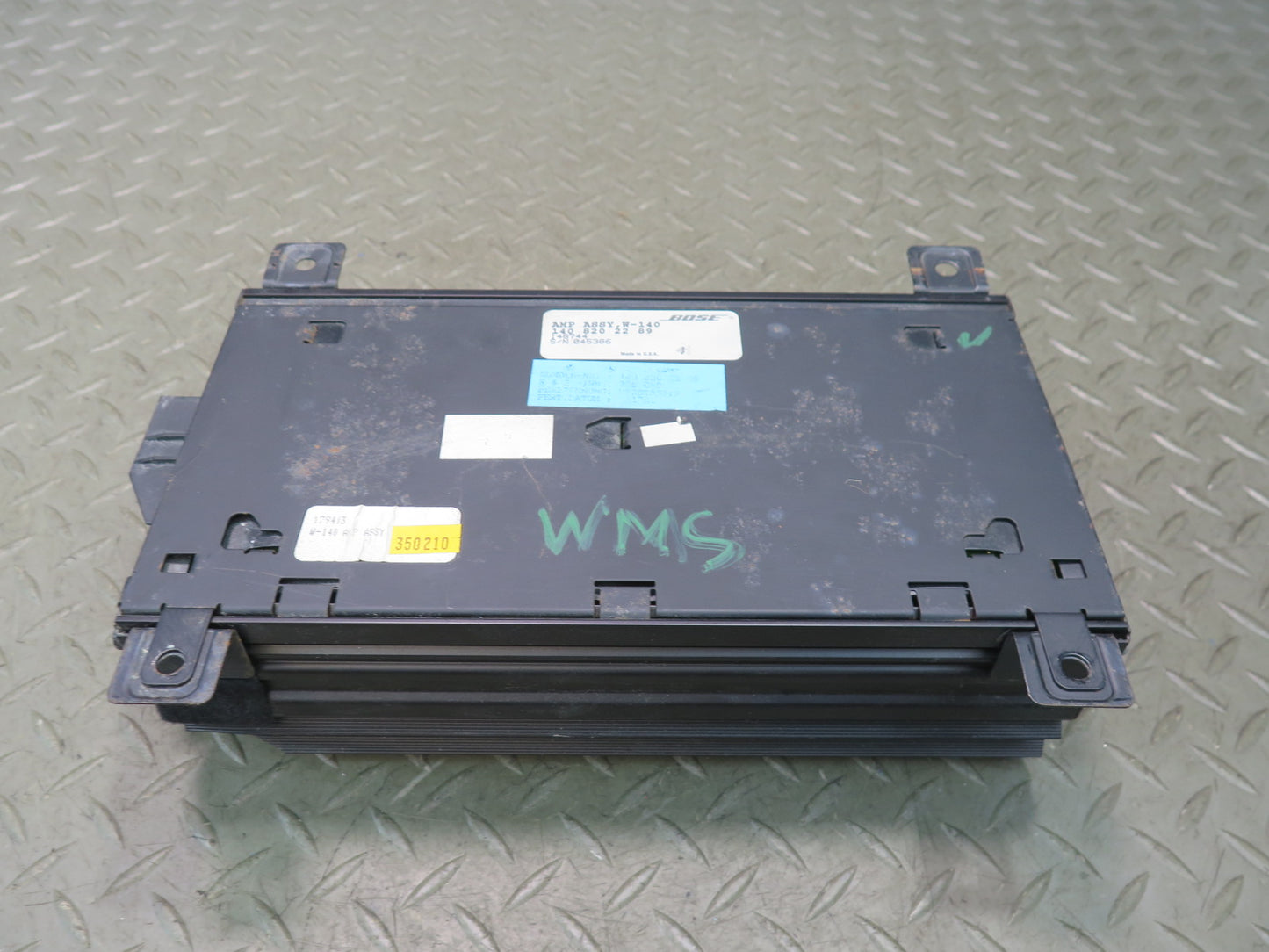 94-99 Mercedes W140 S420 S500 Bose Audio System AMP Amplifier 1408202289 OEM