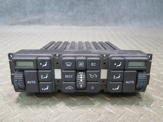 94-95 Mercedes W140 S420 S500 A/C Heater Climate Control Switch Panel OEM