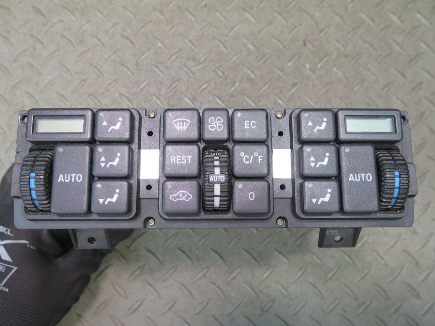 94-95 Mercedes W140 S420 S500 A/C Heater Climate Control Switch Panel OEM