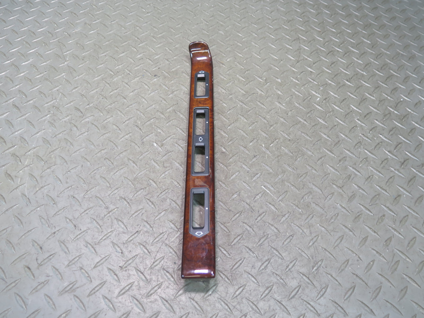 94-95 Mercedes W140 C140 S420 S500 Set of 3 Dash Wood Trim Bezel Cover Panel OEM