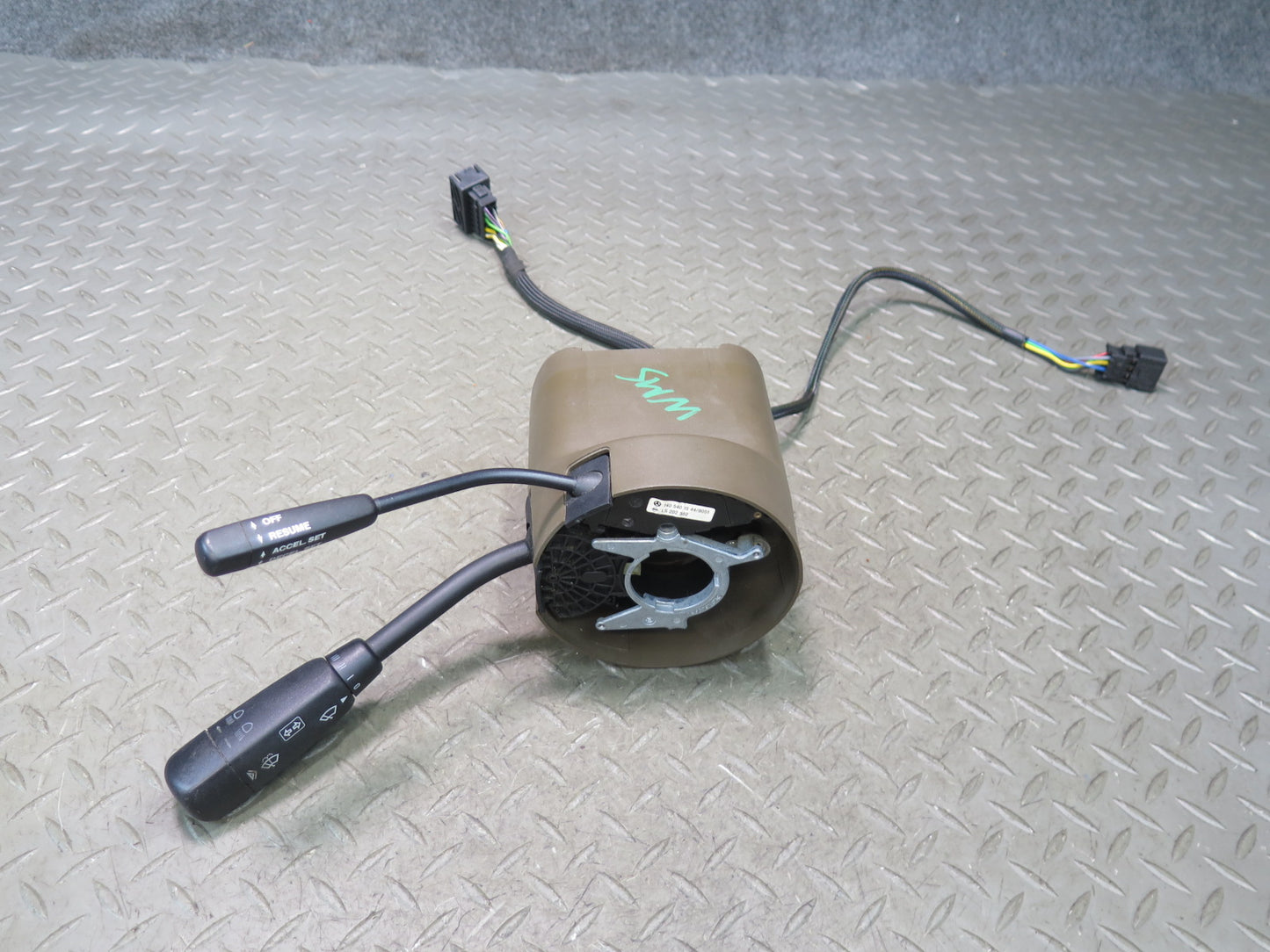 94-95 Mercedes W140 S500 Steering Column Cruise Wiper Turn Signal Switch OEM