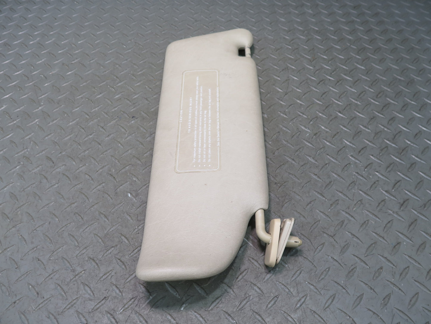 94-99 Mercedes W140 S420 S500 Set of 2 Front Left & Right Sun Visor Beige OEM